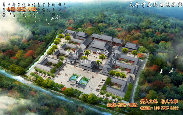 古建筑鳥瞰圖制作，精準呈現歷史韻味與現代審美