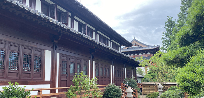 古建筑與現代建筑的對話