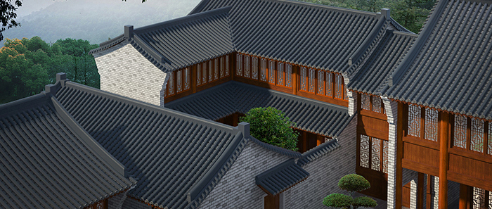 仿古建筑裝修斗拱工藝，傳統技藝與現代科技的融合，展現建筑裝修的力量感